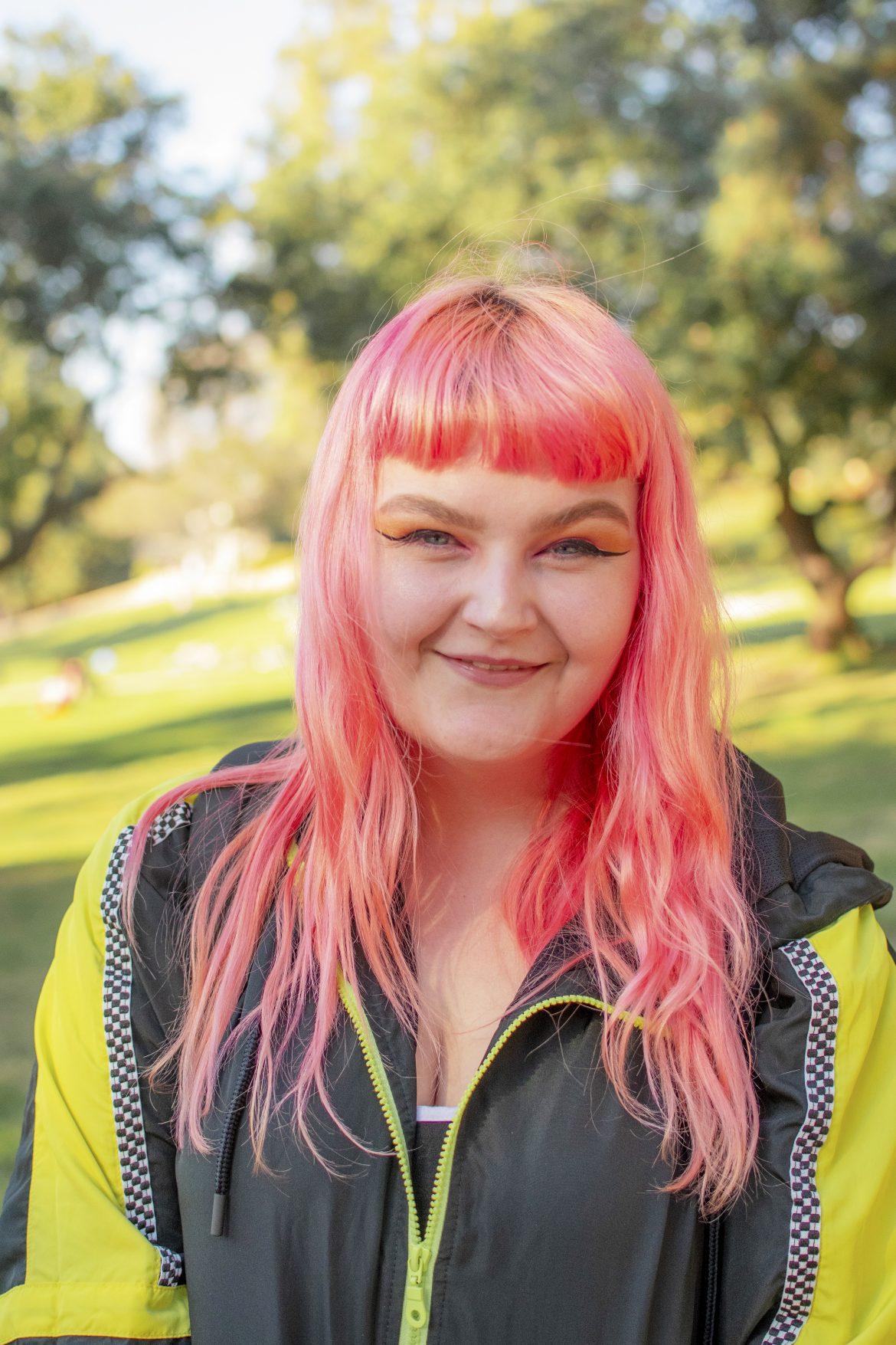 Ucla Students with Dyed Hair. Featuring Sarina Kemme, an English major. UCLA Styles: Dyed Hair