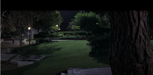 The lawn in front of Kerkhoff Hall can be seen in the film @Paramount Pictures