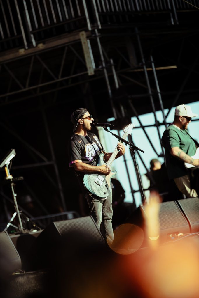 Rebelution brings the good vibes with a high-energy set, blending reggae rhythms and crowd-lifting anthems. Photographed by Ryan Zhang/BruinLife.