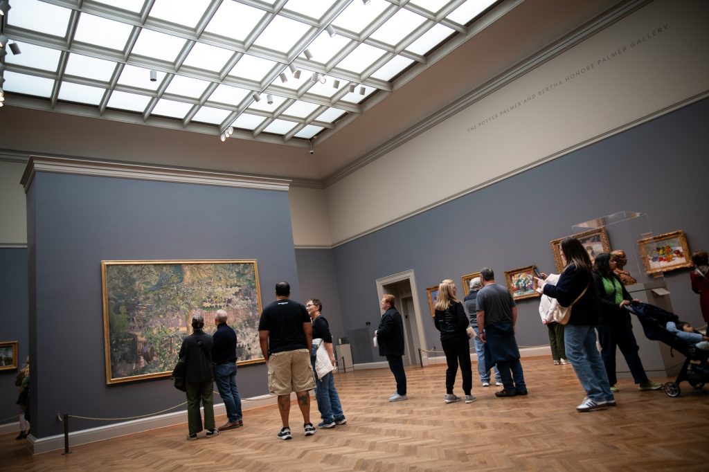 The first room in the Impressionist gallery of the museum. Photographed by Finn Martin/BruinLife.
