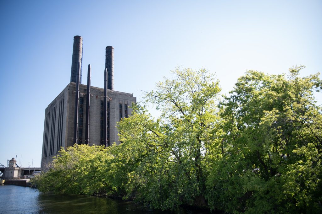 Near the Lake Michigan bound to the Chicago River are found stories of the 1893 Chicago World Fair. Photographed by Finn Martin/BruinLife.