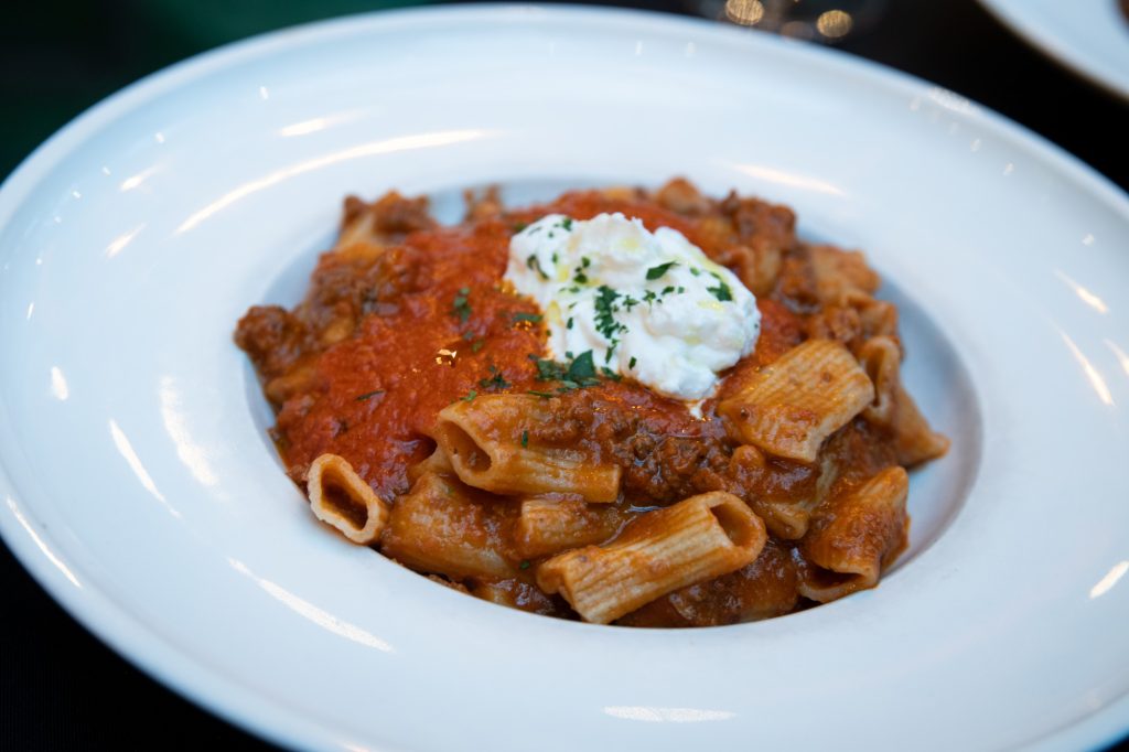 The Sunday Meat Sauce. Photographed by Finn Martin/BruinLife.