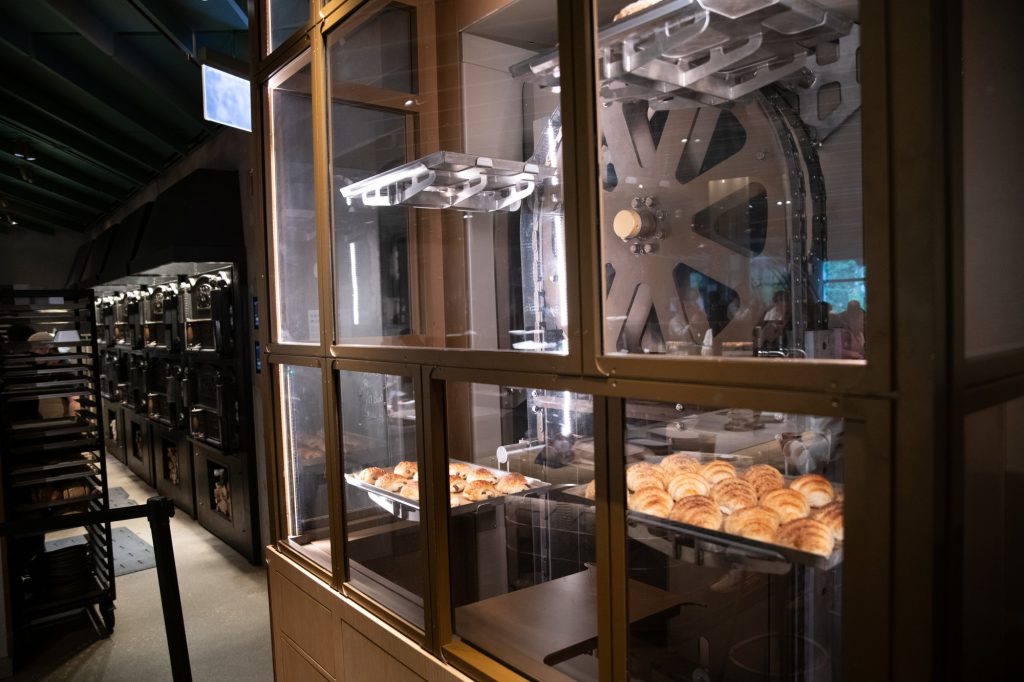 Food is made fresh, and the kitchen is accessible by a special tour. Photographed by Finn Martin/BruinLife.