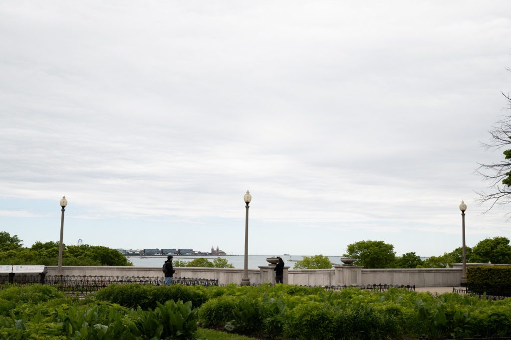 A view of Lake Michigan is pictured. Photographed by Finn Martin/BruinLife.