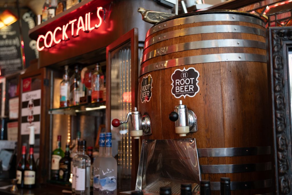 In store, root beer floats and booze is also provided. Photographed by Finn Martin/BruinLife.