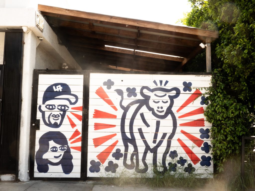 "Para la gente," Moo&squot;s Craft prides itself on embodying Los Angeles culture. This story began when the Muñoz family first started serving its amateur pit barbecue across the LA street scene and led to this Lincoln Heights location. Photographed by Finn Martin/BruinLife.