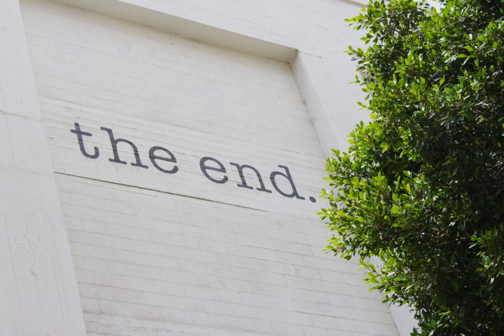 That's all, folks! Photo by Gavin Meichelbock/BruinLife.